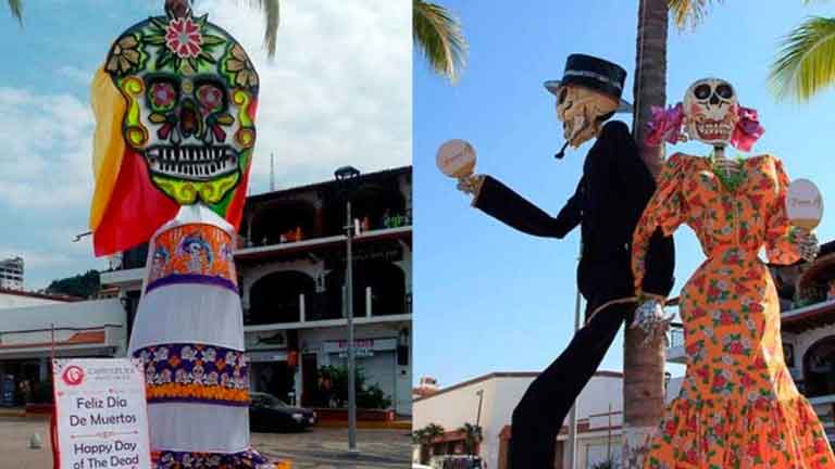 Puerto Vallarta celebramos el día de muertos