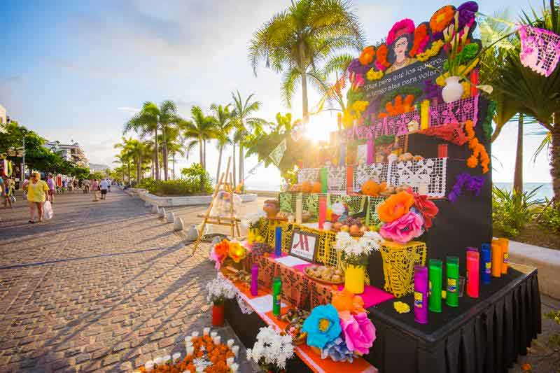 Puerto Vallarta celebramos el día de muertos